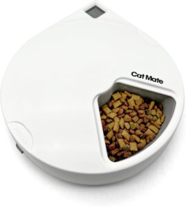 Cat Mate Digital 5 Meal Automatic Cat Feeder