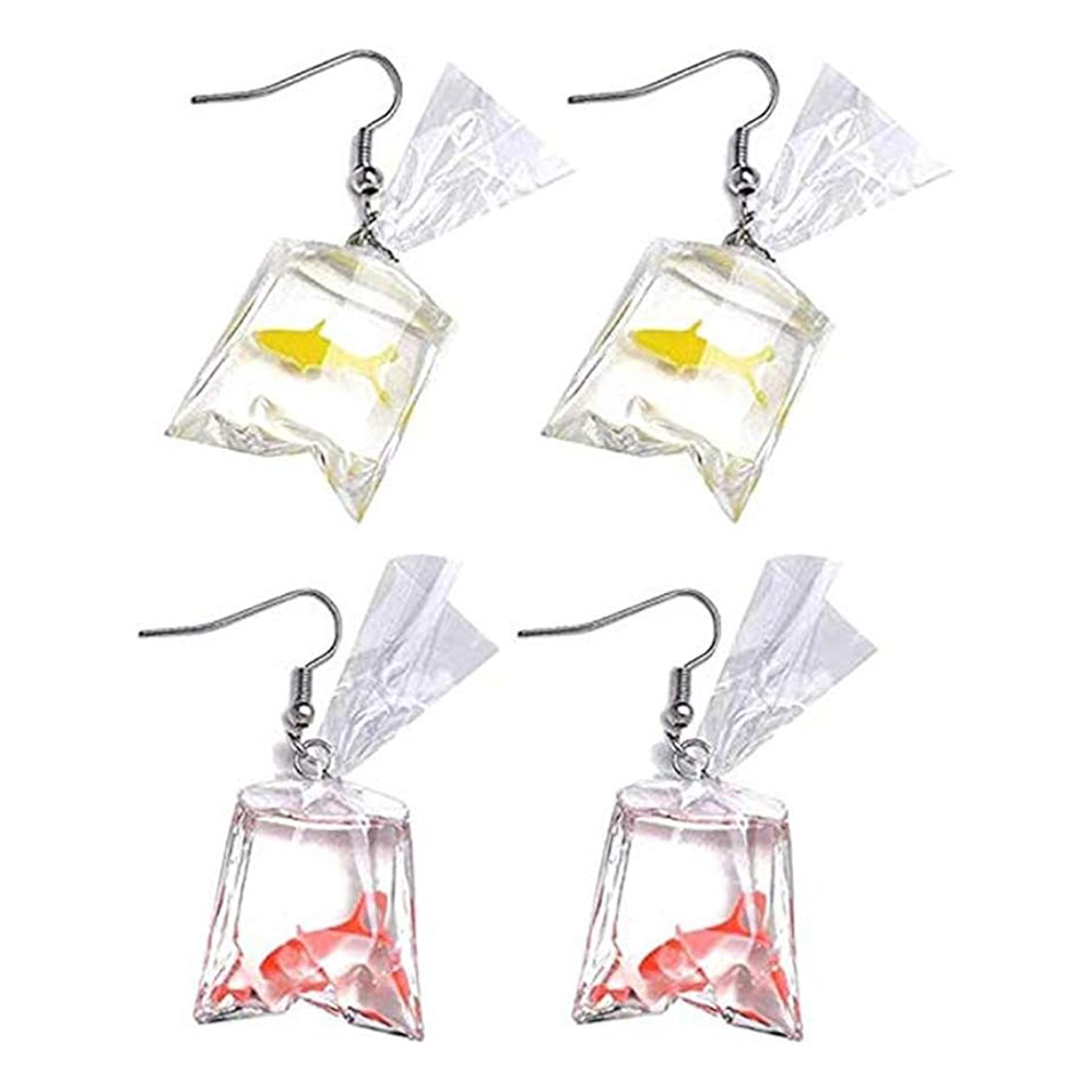 GUOXIAOMEI Goldfish Earrings