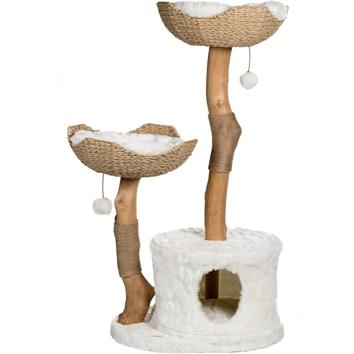 MAU Modern Cat Tree Tower for Large Cats 