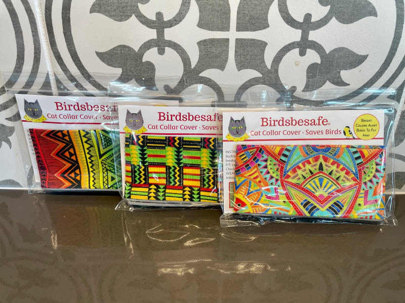 Birdsbesafe collar covers