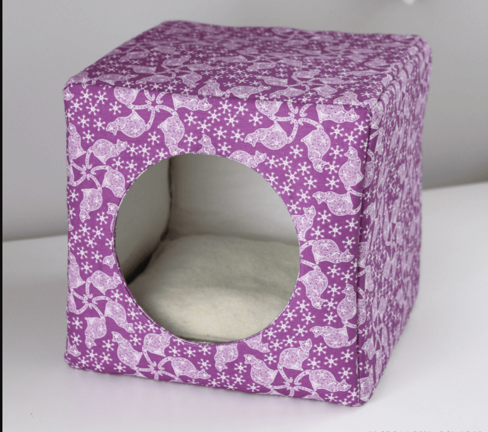 Cat Bed Sewing Tutorial