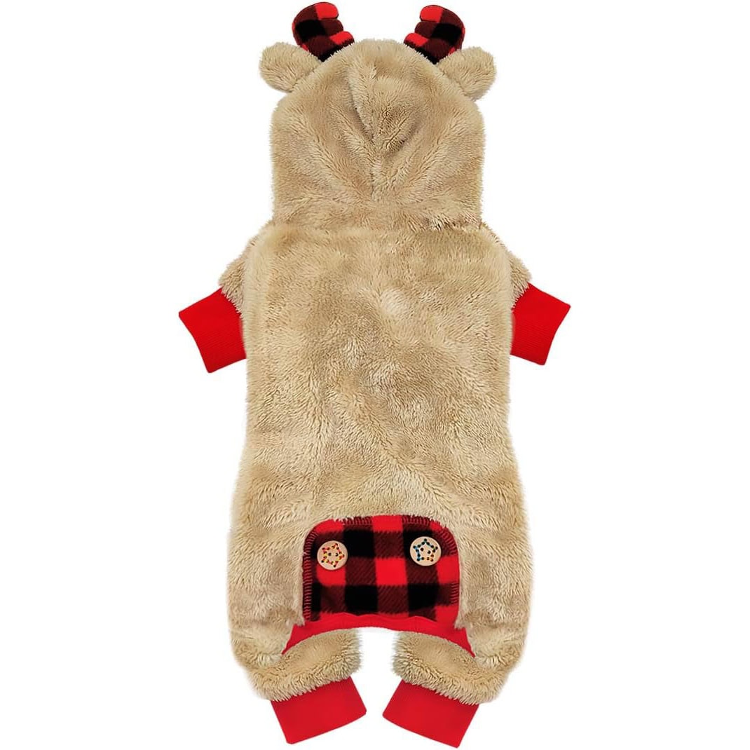 KYEESE Reindeer Dog Pajamas
